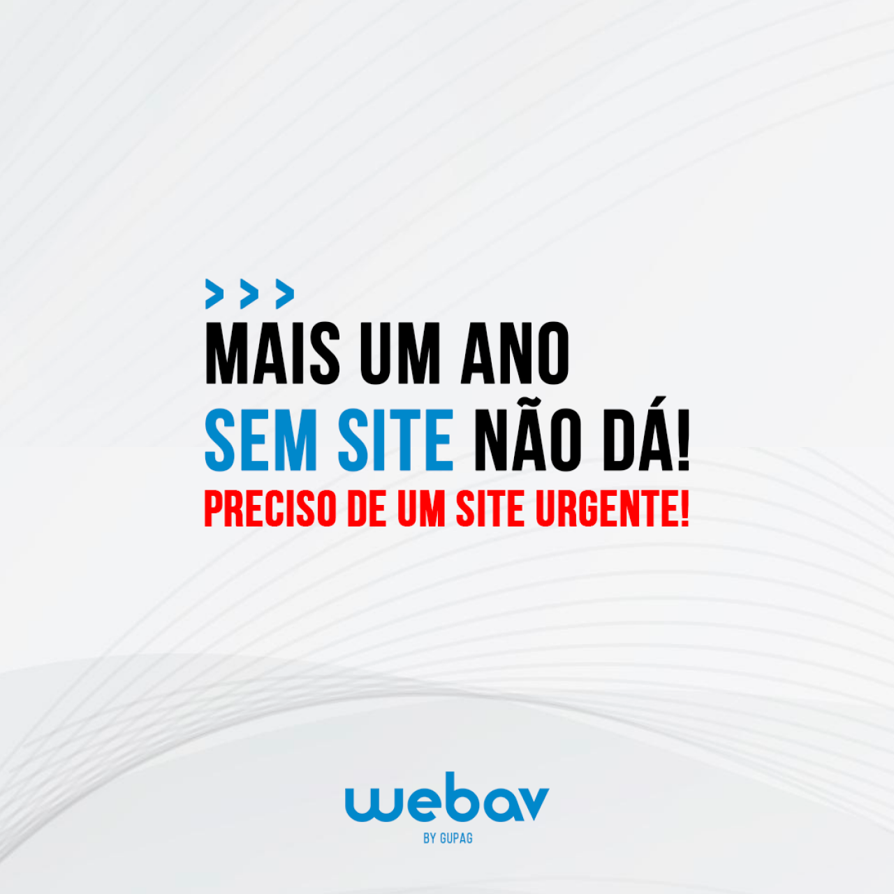 Mais Um Ano Sem Site Não Dá